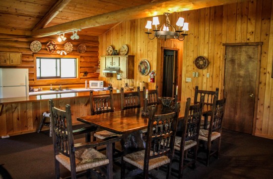 Hardie House Dining Room | Lodging in Dubois Wyoming | CM Ranch